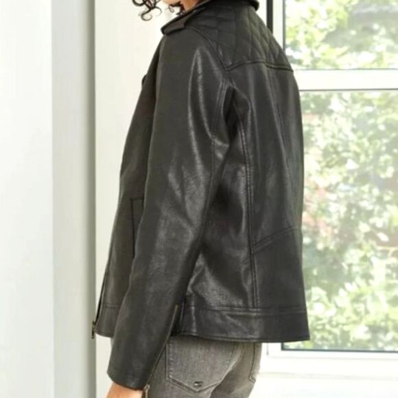 Universal Thread faux leather jacket - Picture 2 of 8